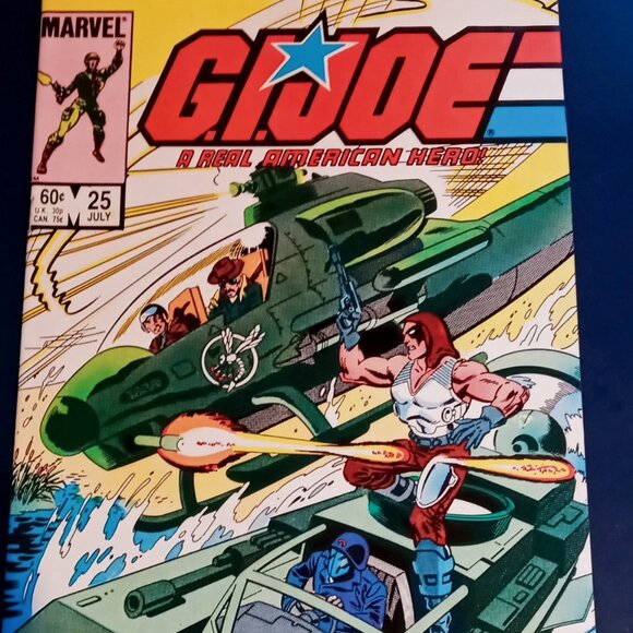 G.I. JOE-A REAL AMERICAN HERO! Set of 6 Comic Books 1980s - Picture 3 of 10